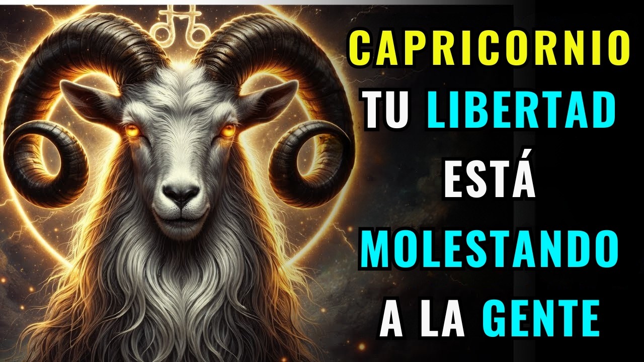 ♑🔥 CAPRICORNIO – TU LIBERTAD ESTÁ CABRONANDO A LA GENTE 🌌🕯️