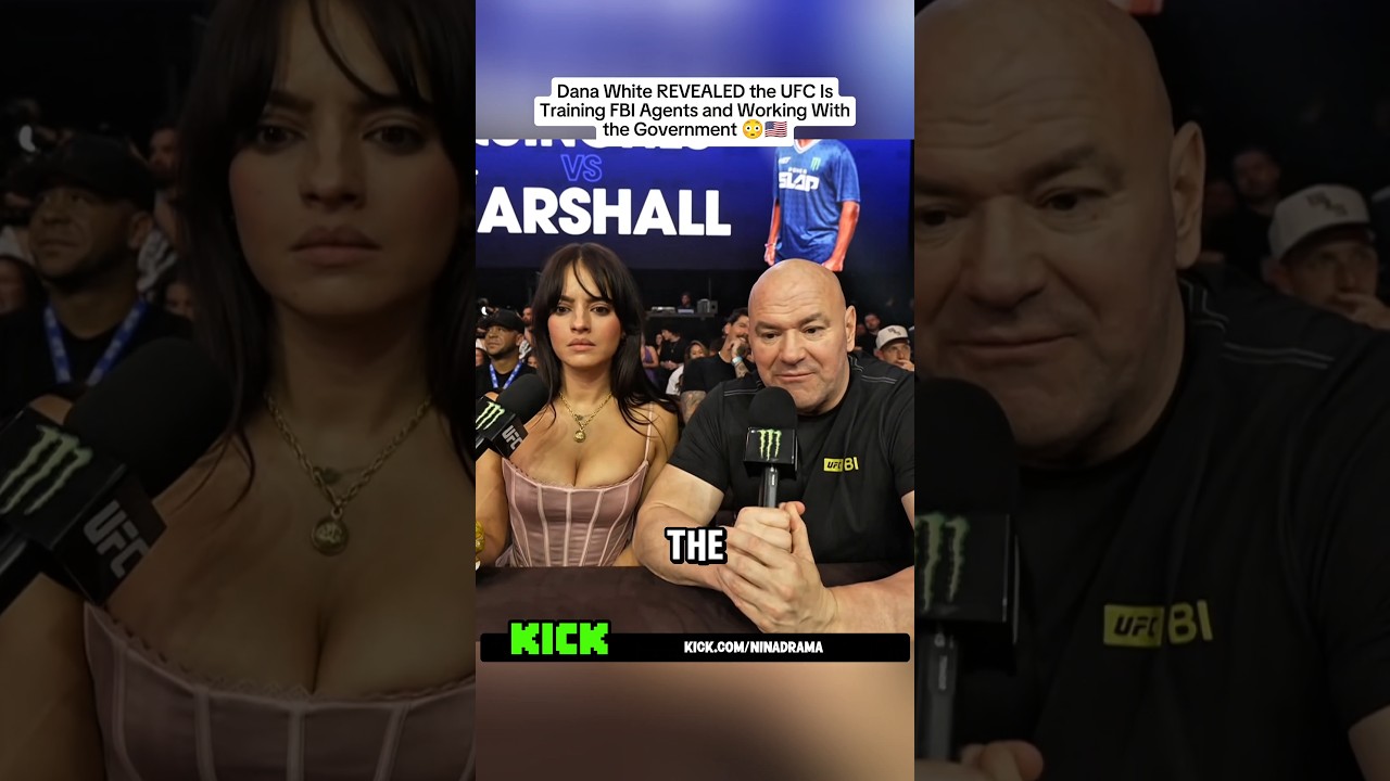 Dana White REVEALED the UFC Is Training FBI Agents and Working With the Government #danawhite