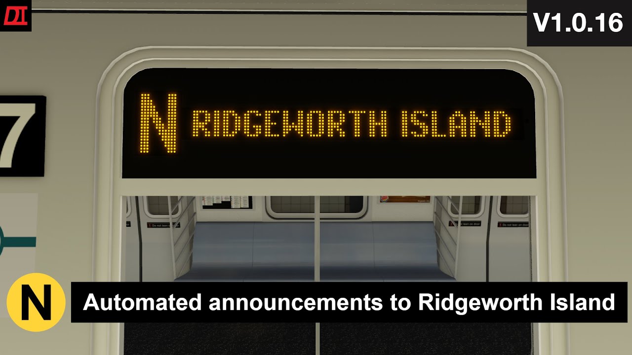 Roblox: PTA N Train Announcements to Ridgeworth Island
