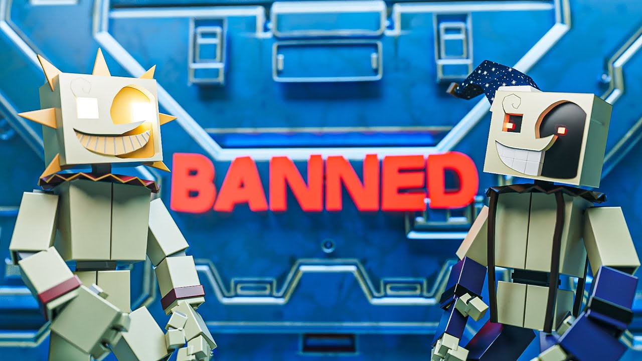 Minecraft FNAF Moondrop and Sunrise are BANNED! (Minecraft Roleplay)