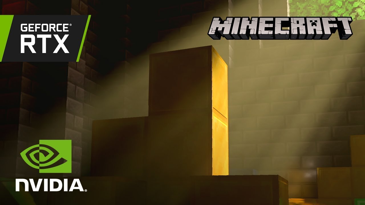 Minecraft with RTX | Official GeForce RTX Ray Tracing Reveal Trailer