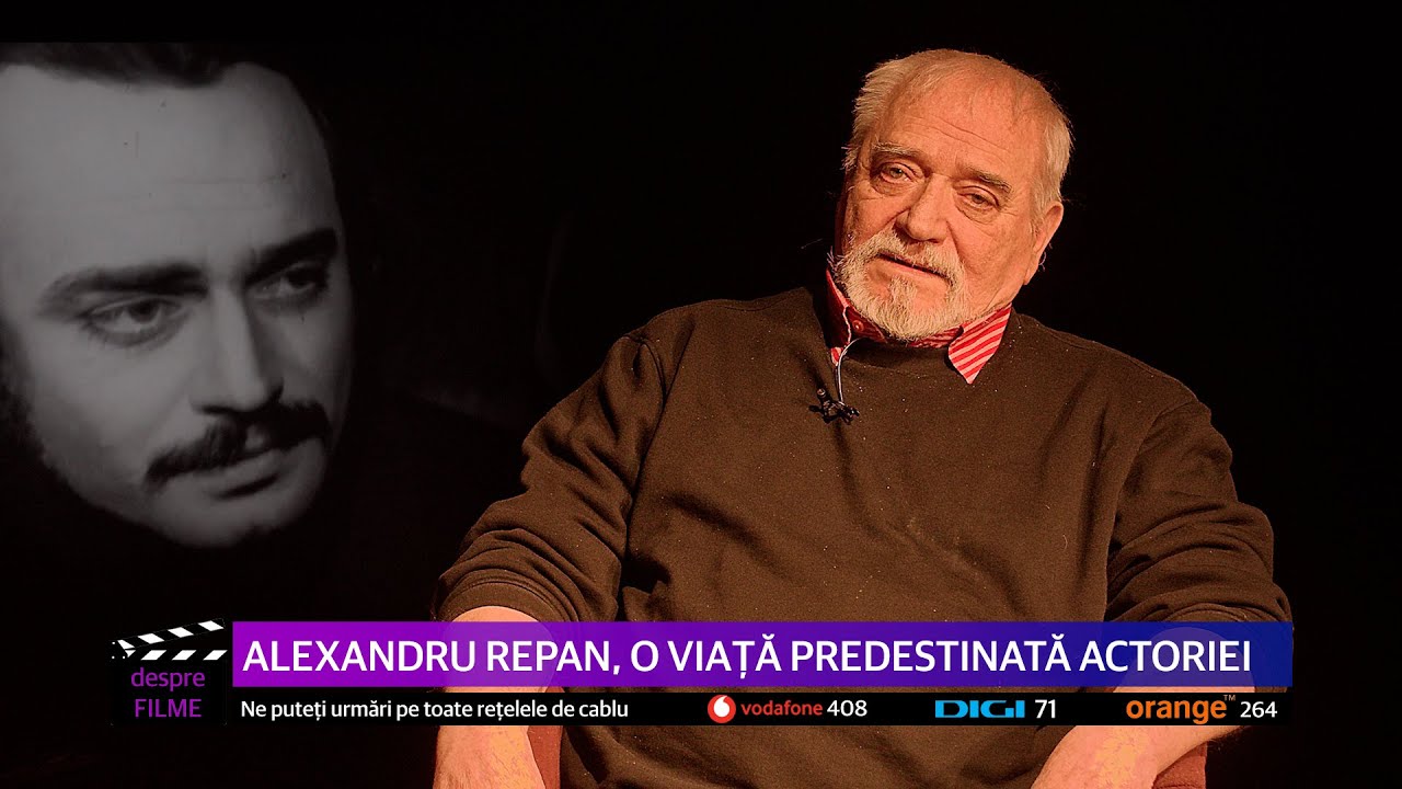 Alexandru Repan, o viață predestinată actoriei