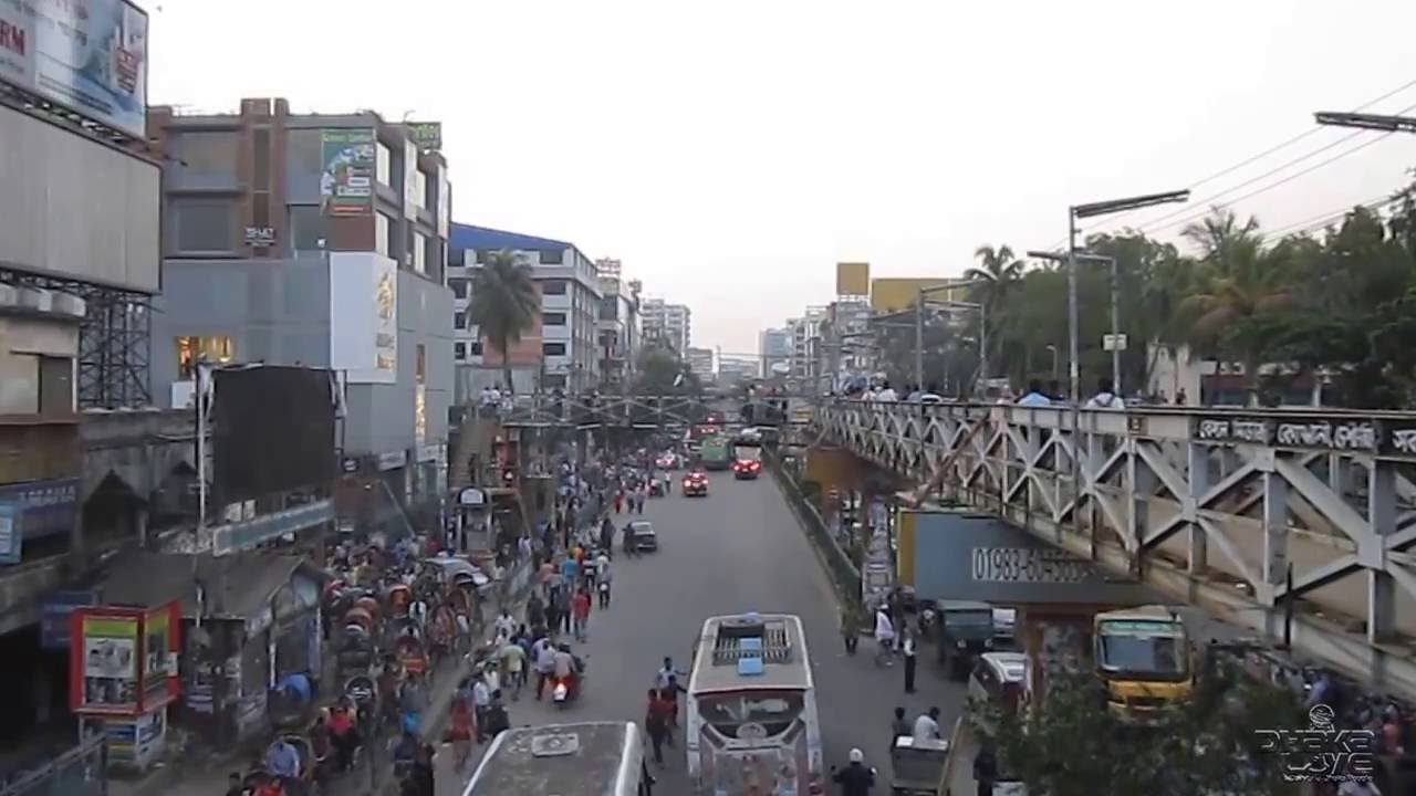 DHAKA TRAFFIC JAM 2016 | Traffic Jam of Dhaka City - Science Laboratory, Bangladesh, Part-8 HD