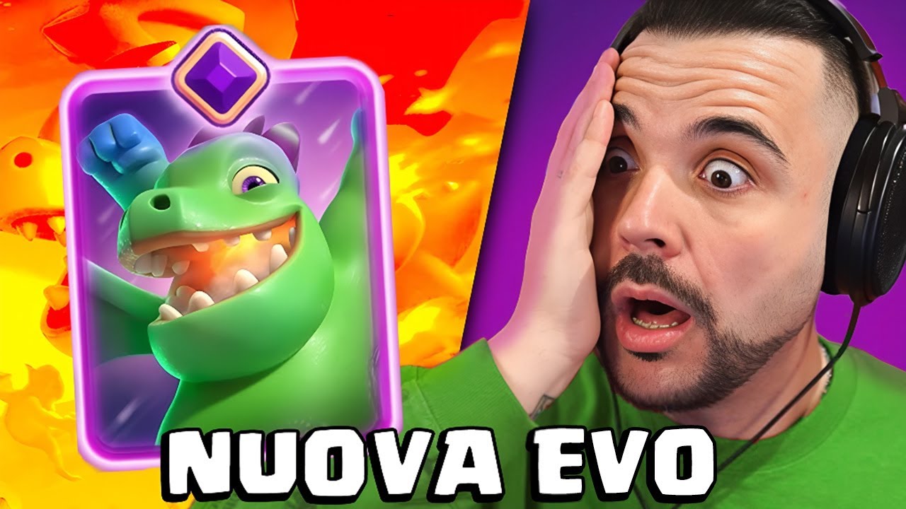 Baby Dragon EVOLUTO,  non è come sembra! - Clash Royale xxxxl