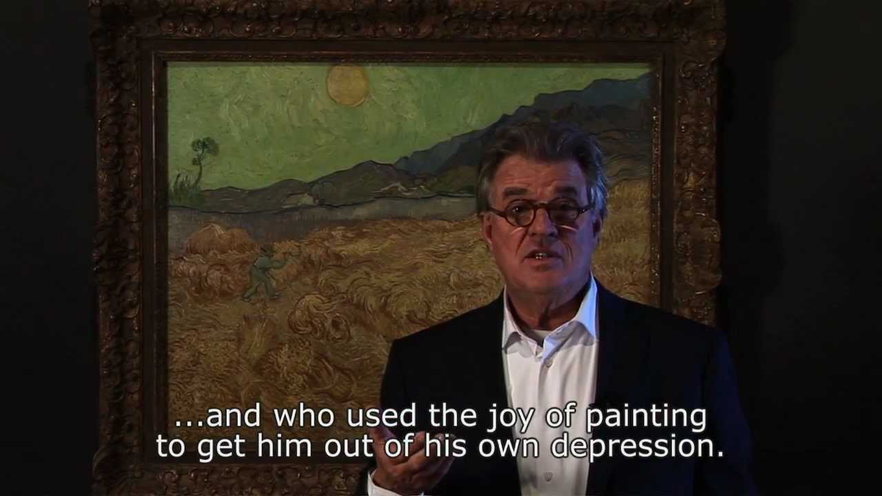 Actor/painter Jeroen Krabbé on Van Gogh's 'Wheatfield with reaper'