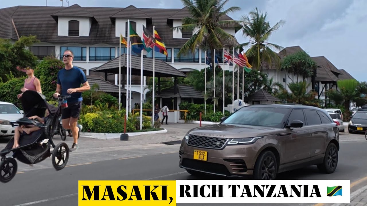 MASAKI Dar es Salaam, Not Europe But Africa - Tanzania's Richest Neighborhood 🇹🇿