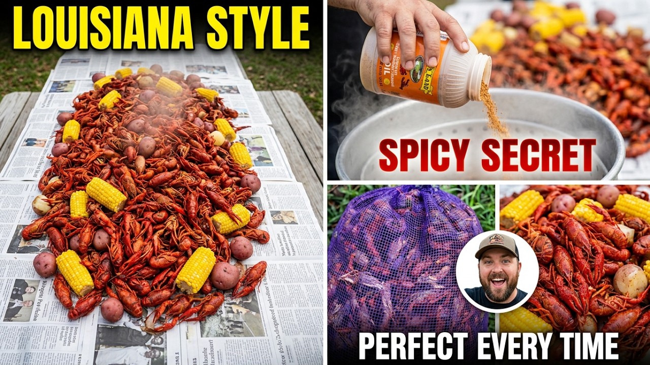 How To: Boiling Crawfish Louisiana Style