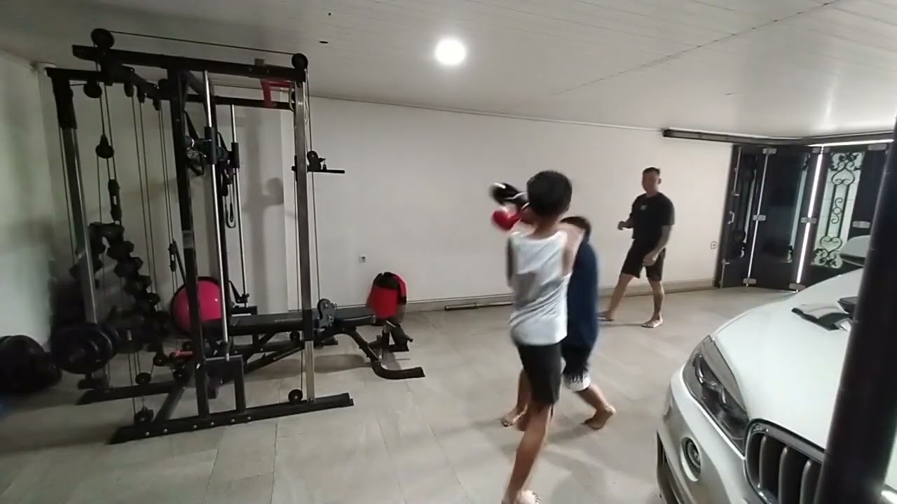 Kickboxing training || latihan dan sparring terakhir 2025 💯👊