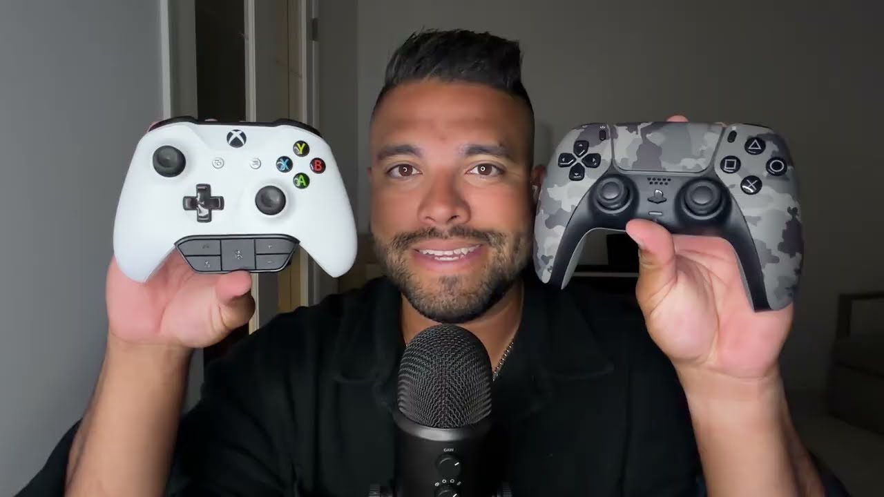 ASMR: Геймпады PS5 против XBOX (что звучит лучше)