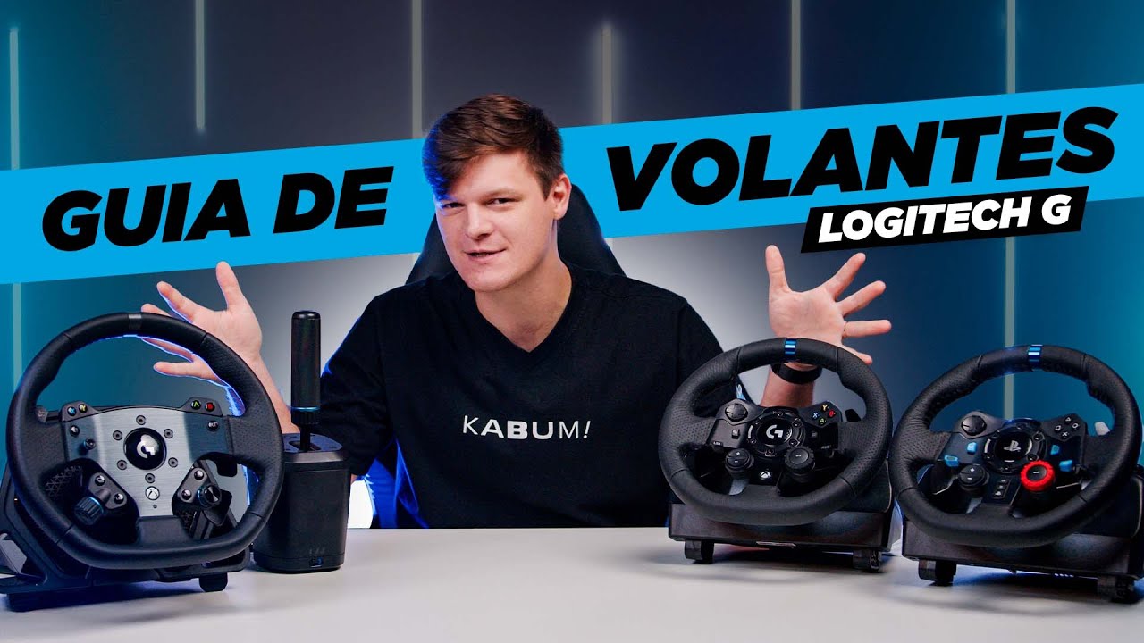 O Guia DEFINITIVO de como escolher volantes Logitech G!