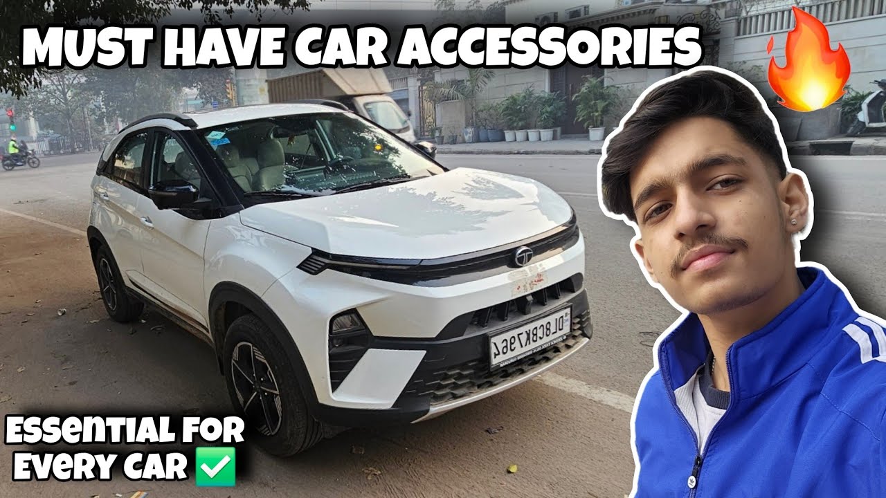 Must Have Car Accessories For Your Car🔥 Detailed Vlog #tatanexon #accessories
