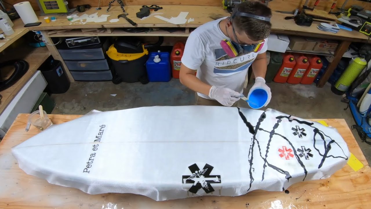 Glassing My Own Surf Board