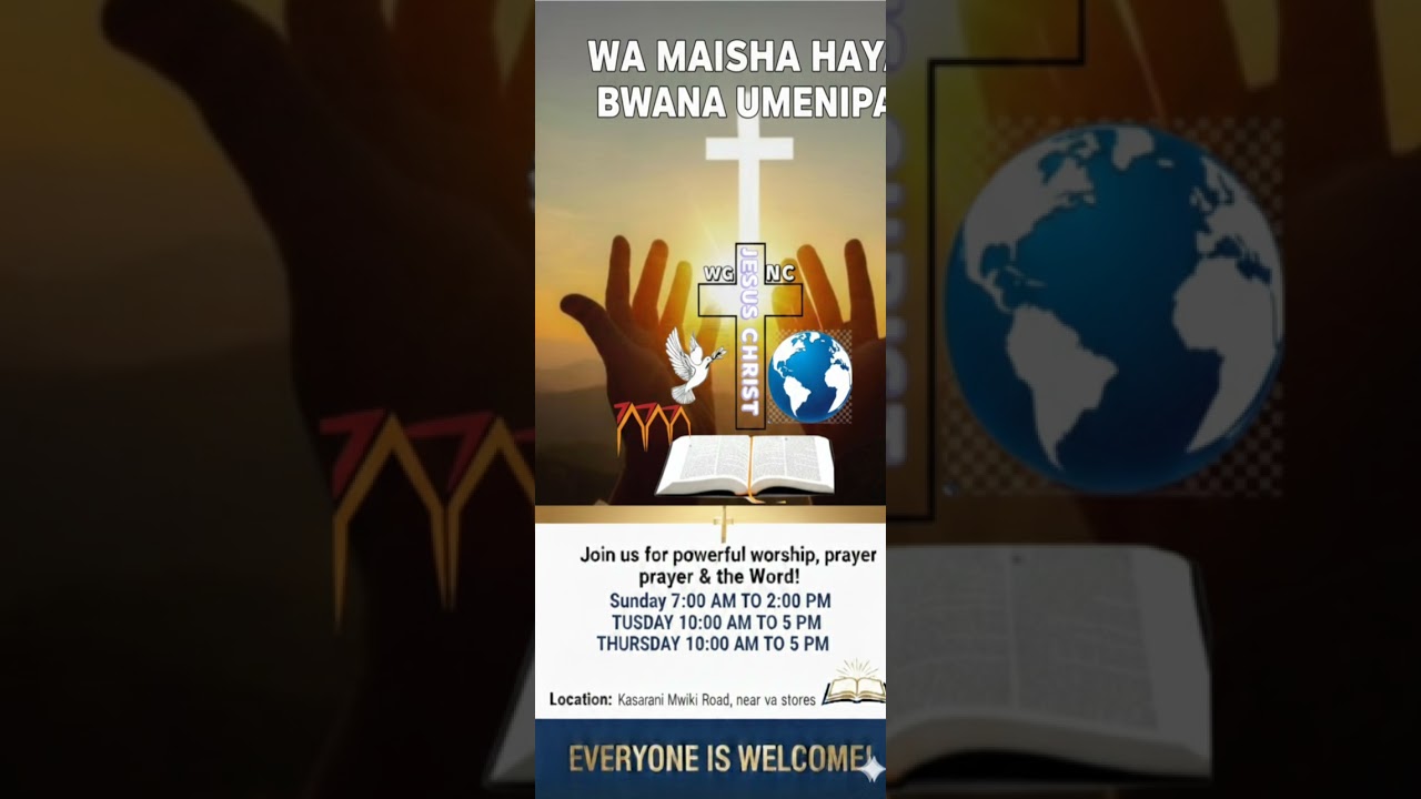 Maisha Haya Bwana Umenipa Song WGNC KASARANI 