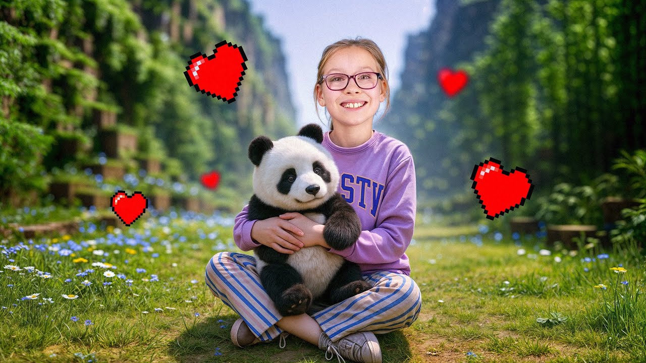Minecraft Panda Film – Csontváz, Creeper és Pók a Valóságban