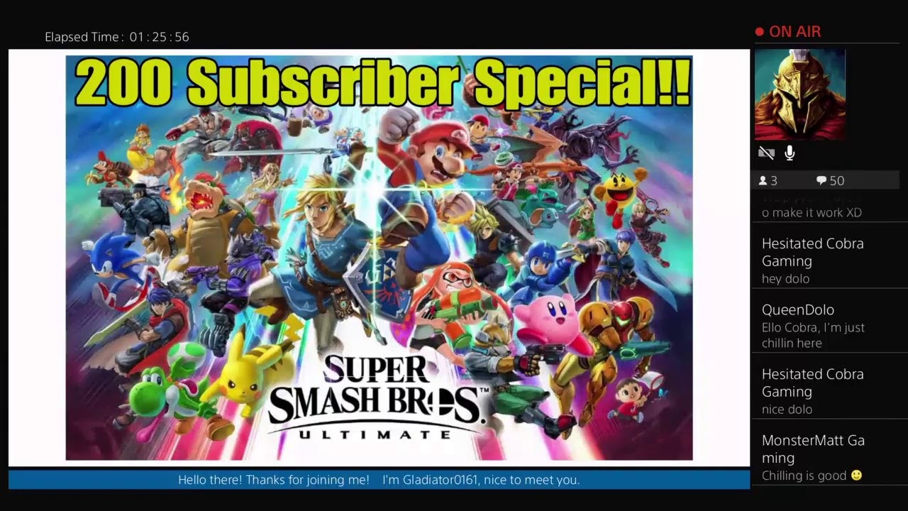 Gladiator0161's 200 Subscriber Special!! Podcast with Hesitated Cobra Gaming and MonsterMatt!