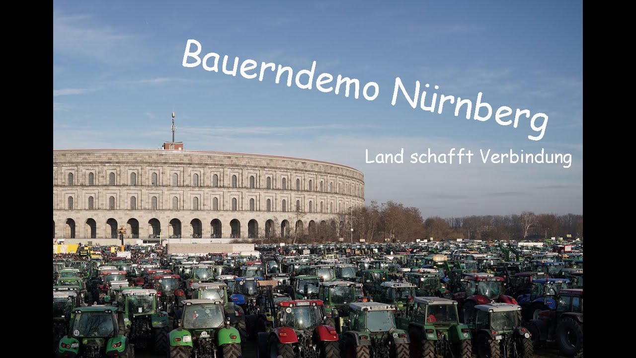 Bauerndemo Nürnberg | Land schafft Verbindung | Land und Technik TV