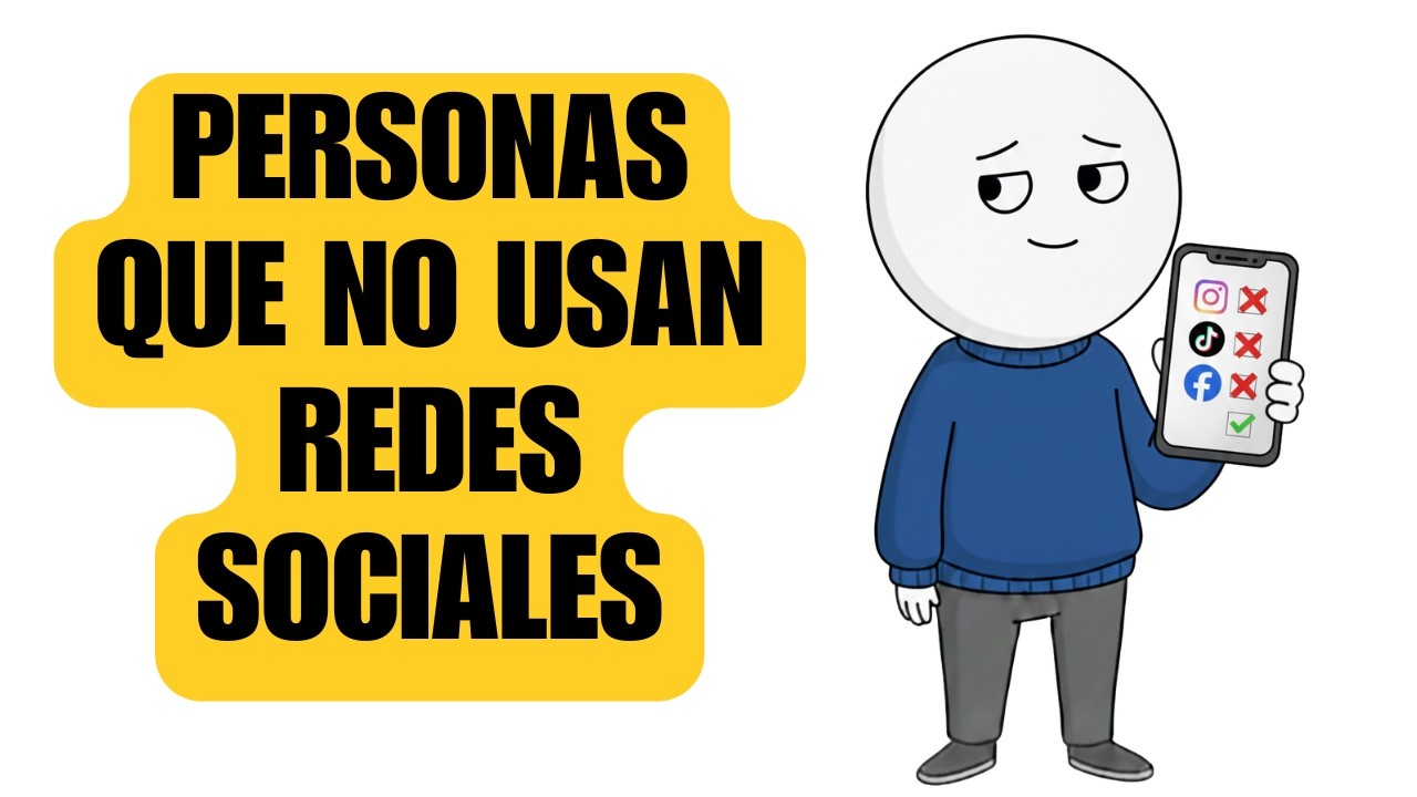 Psicología de las personas que no usan redes sociales