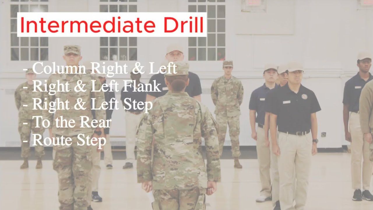 AFROTC Intermediate Drill Movements
