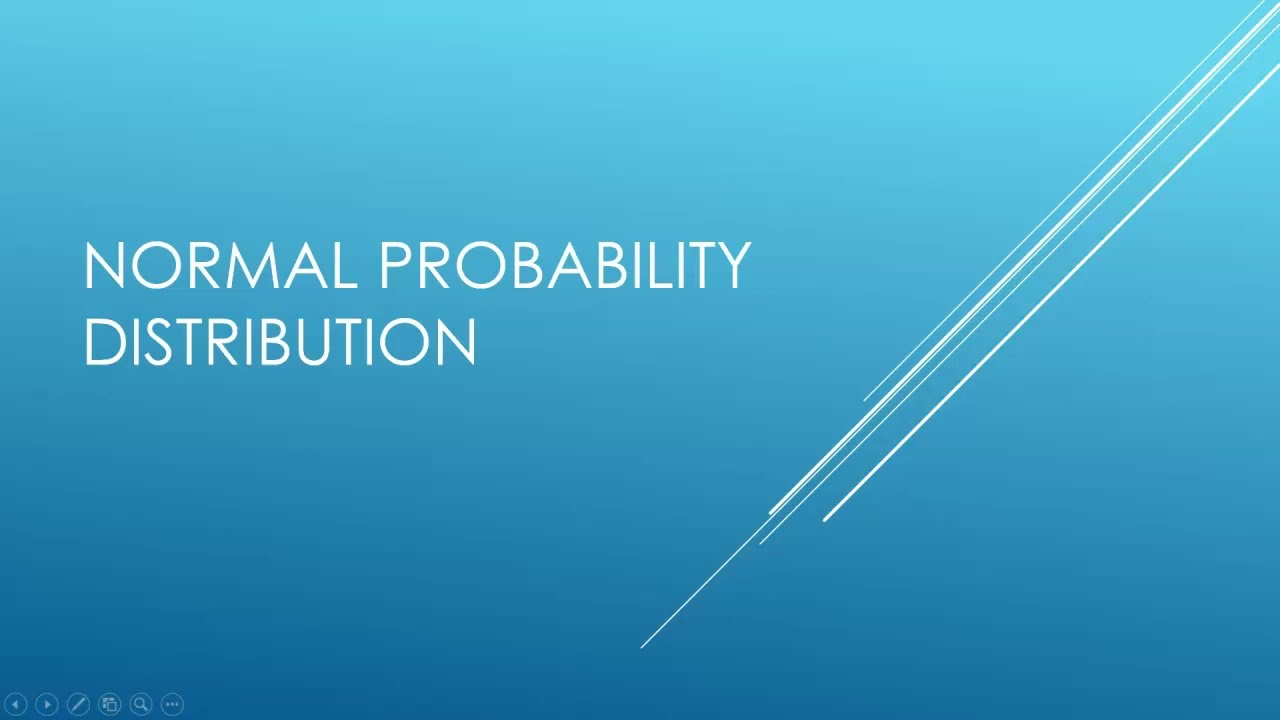 Normal Probability (Bell Curve)