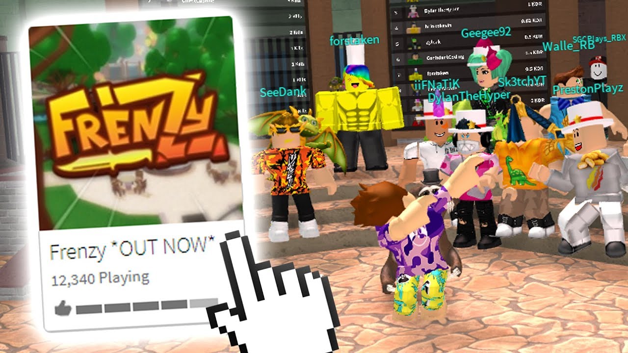 MY ROBLOX GAME IS RELEASED! *COME PLAY WITH ME*