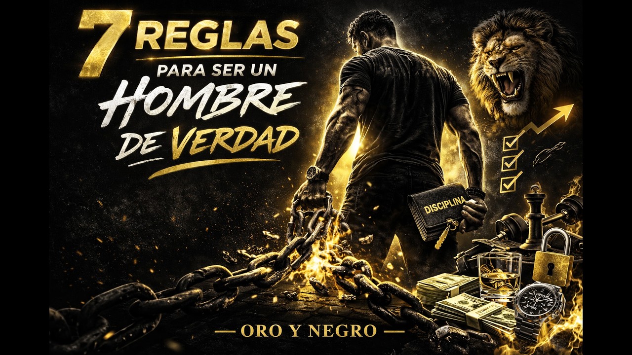 7 REGLAS PARA SER UN HOMBRE DE VERDAD (SIN MOTIVACIÓN, SOLO REALIDAD)