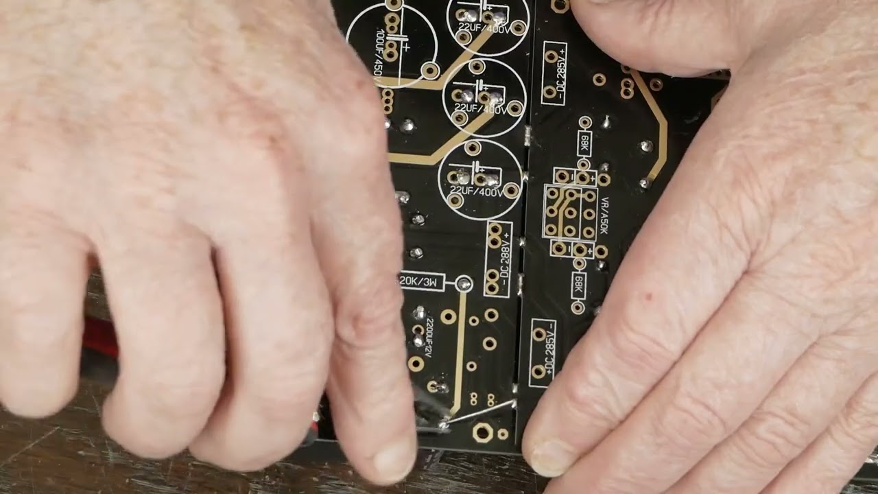 DIY Phono Pre-amp: Soldering the Capacitors