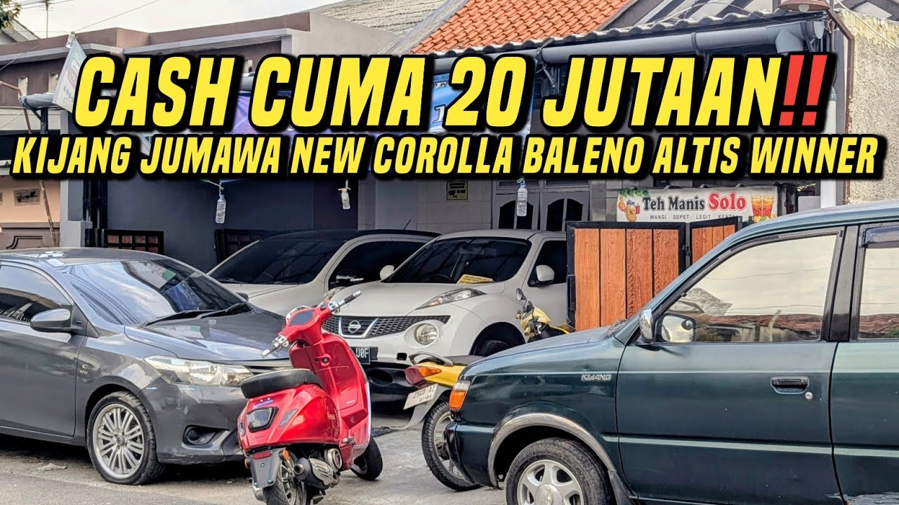 Kuy Motor 1 Depok Obral harga super murah nih❗Cash cuma 20 jutaan sedan mobil keluarga 3 baris murah