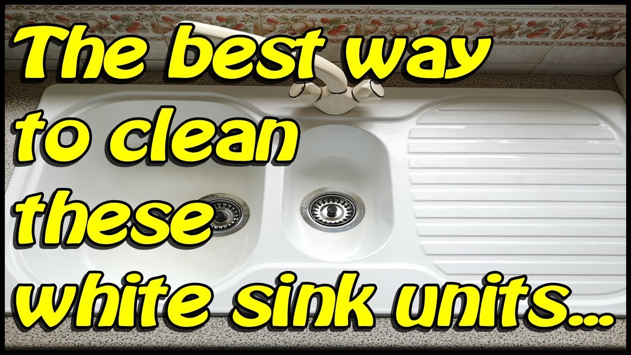 Как очистить белую кухонную мойку из стекловолокна/смолы