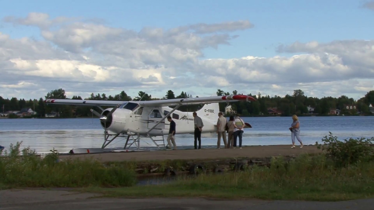 En hydravion au Québec ( septembre 2016 )