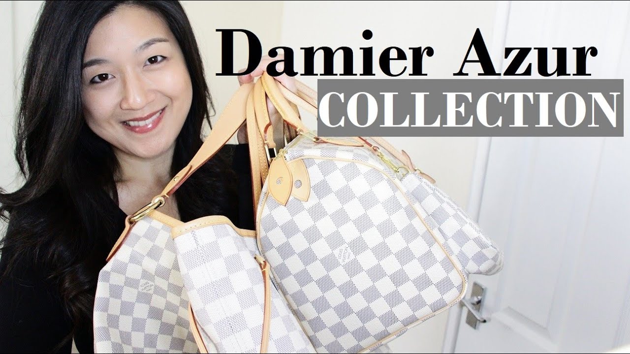 LOUIS VUITTON Damier Azur Collection