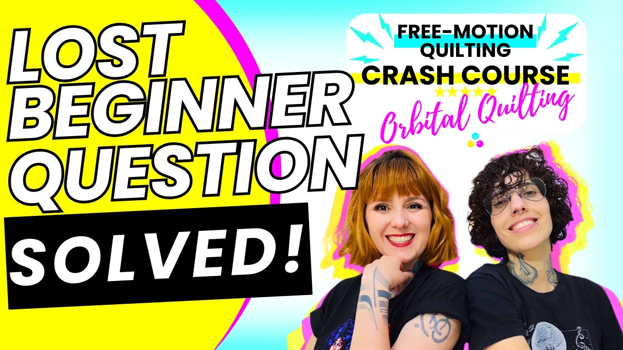 What's the difference: Free-Motion Quilting vs Longarm Quilting! Beginners tips!