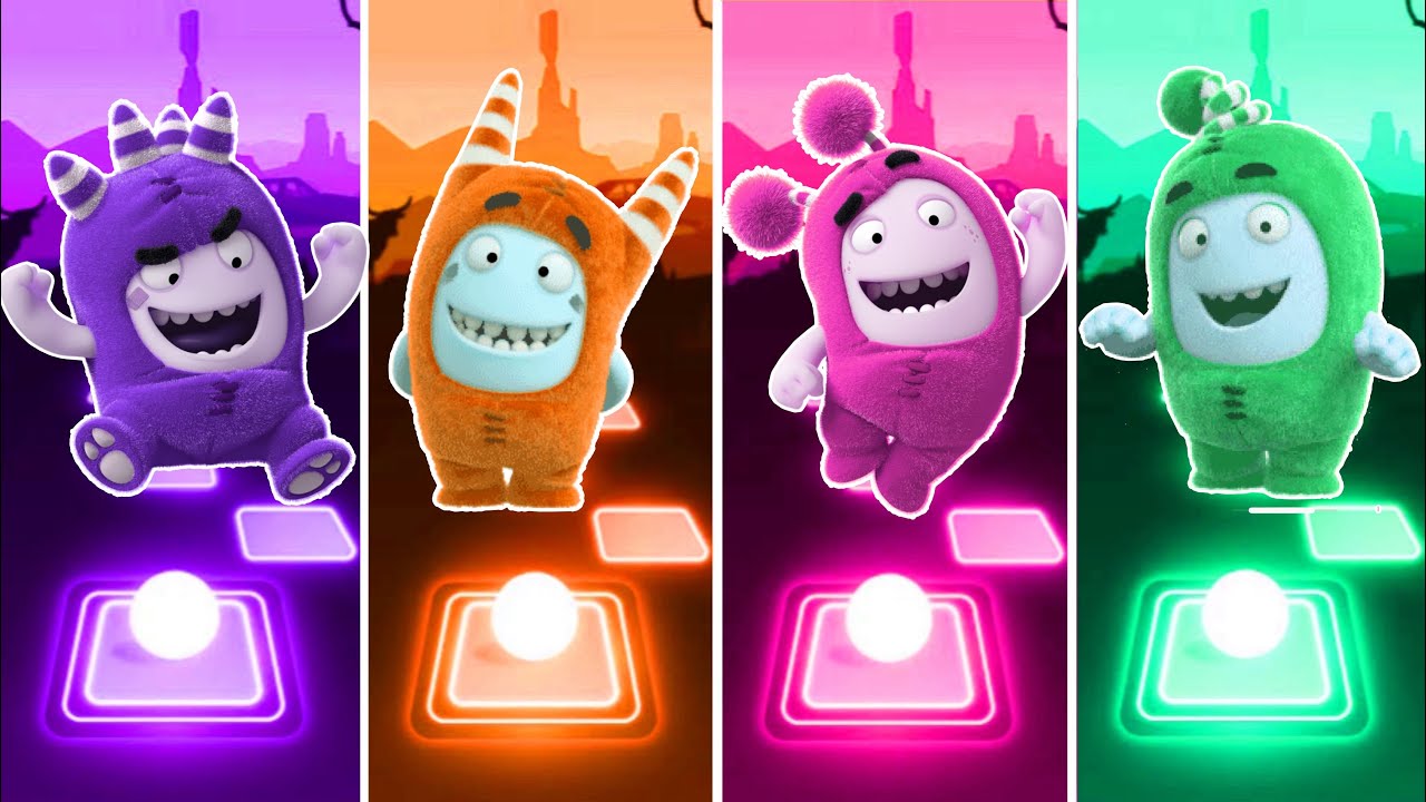 Oddbods Fuse 🆚 Oddbods Jeff 🆚 Oddbods Zee 🆚 Oddbods Slick 🎶 Who Will Win?