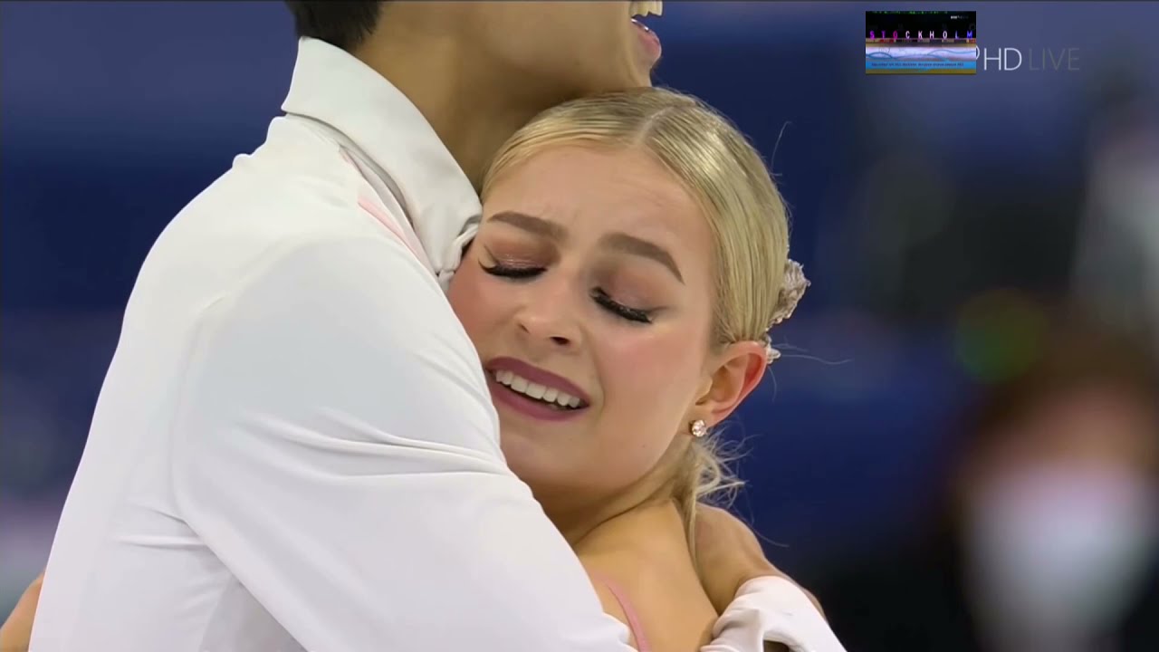 Eiskunstlauf WM 2021 Stockholm. Фигурное катание Швеция.