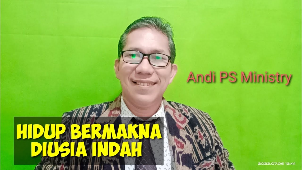 Khotbah Lansia: Hidup bermakna diusia indah (Mazmur 92: 13-16)