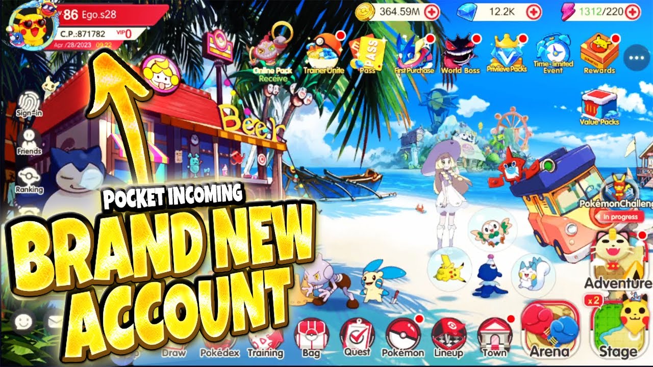 NEW POCKET INCOMING ACCOUNT! | Pocket Incoming