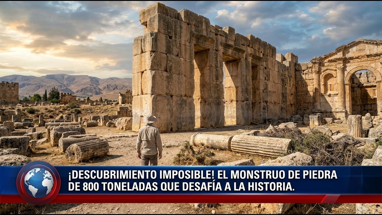 SHOCK en Baalbek: El Monstruo de 800 Toneladas que 
