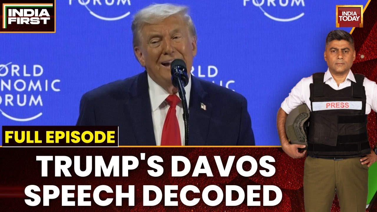 Donald Trump Demands Greenland Title At Davos, Rules Out Use Of Force For Acquisition | India Today