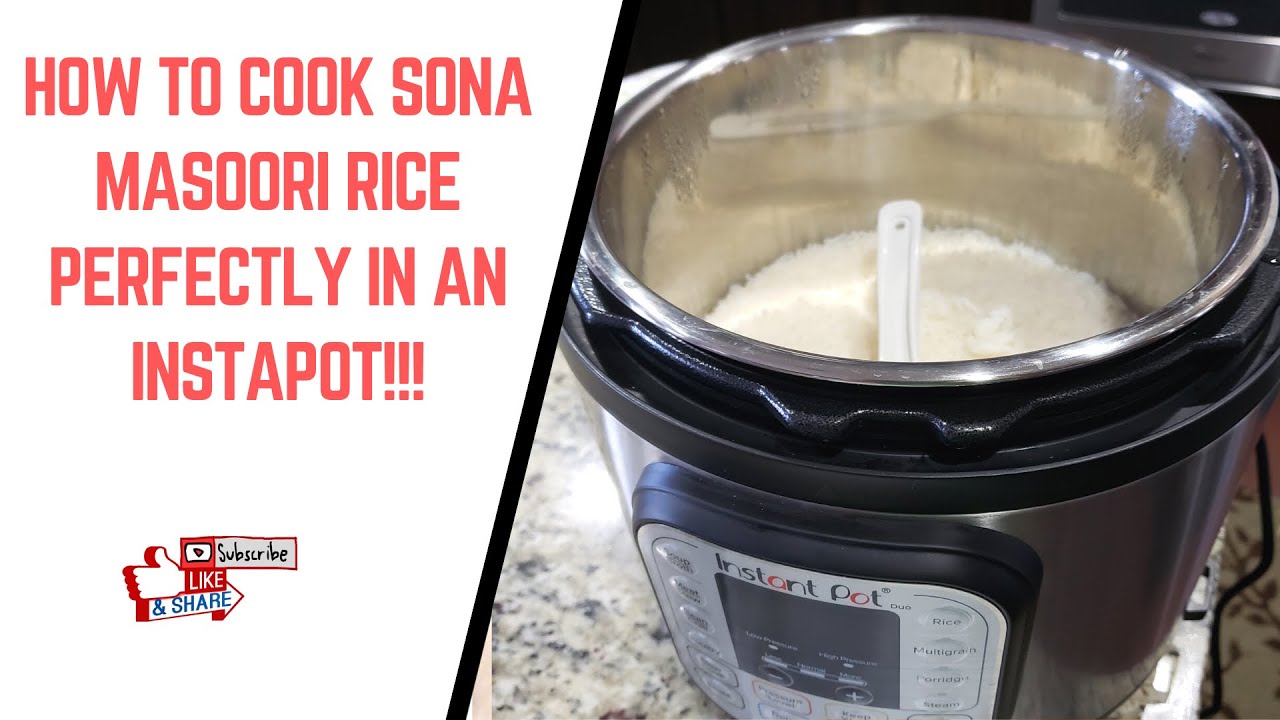 Episode 363: Instantpot White Rice| How to cook Sona Masoori Rice Perfectly in an Instant pot!!!