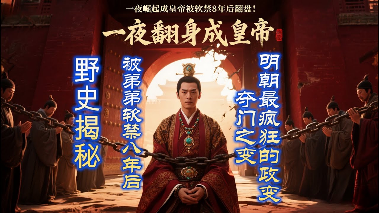 野史揭秘《皇帝被废后竟一夜复位？99%的人都没听过的真实故事》#中国历史 #明朝野史 #南宫复辟 #夺门之变 #明英宗 #景泰帝 #于谦 #石亨 #徐有贞 #历史冷知识#野史故事#皇帝逆袭#宫廷阴谋