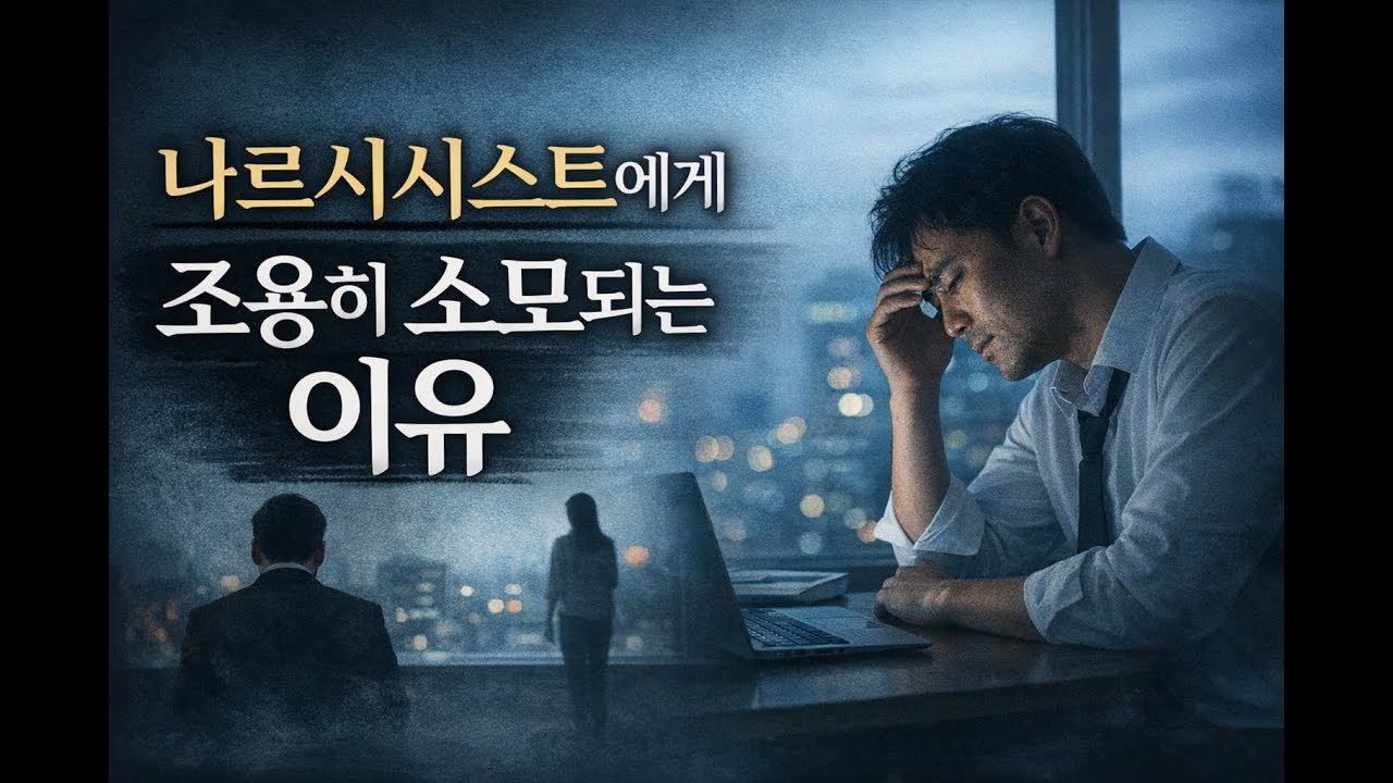 나르시시스트와 코디펜던트, 나르시시스트에게 조용히 소모되는 이유,자기애성성격장애,자존감회복