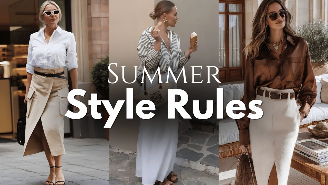 7 Summer Style Rules for Women Over 50 & 60 | Stay Cool and Look Elegant Every Day