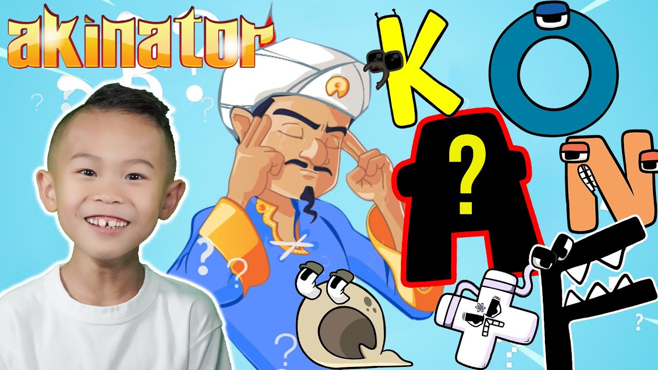 Can Akinator GUESS the Alphabet Lore Characters ???