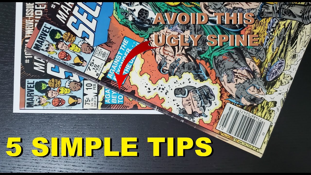 How to Handle and Read a Comic Book Without Damaging It