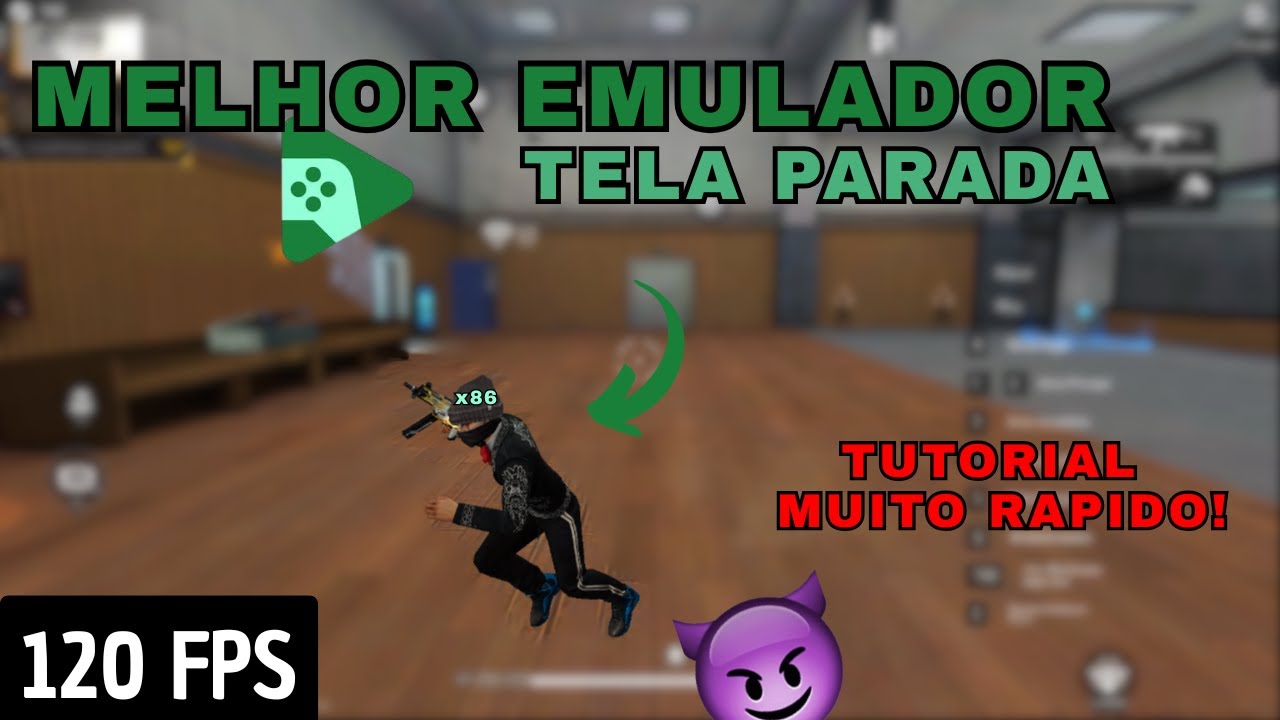 COMO CONFIGURAR E BAIXAR EMULADOR E FREE FIRE X86 TELA PARADA !
