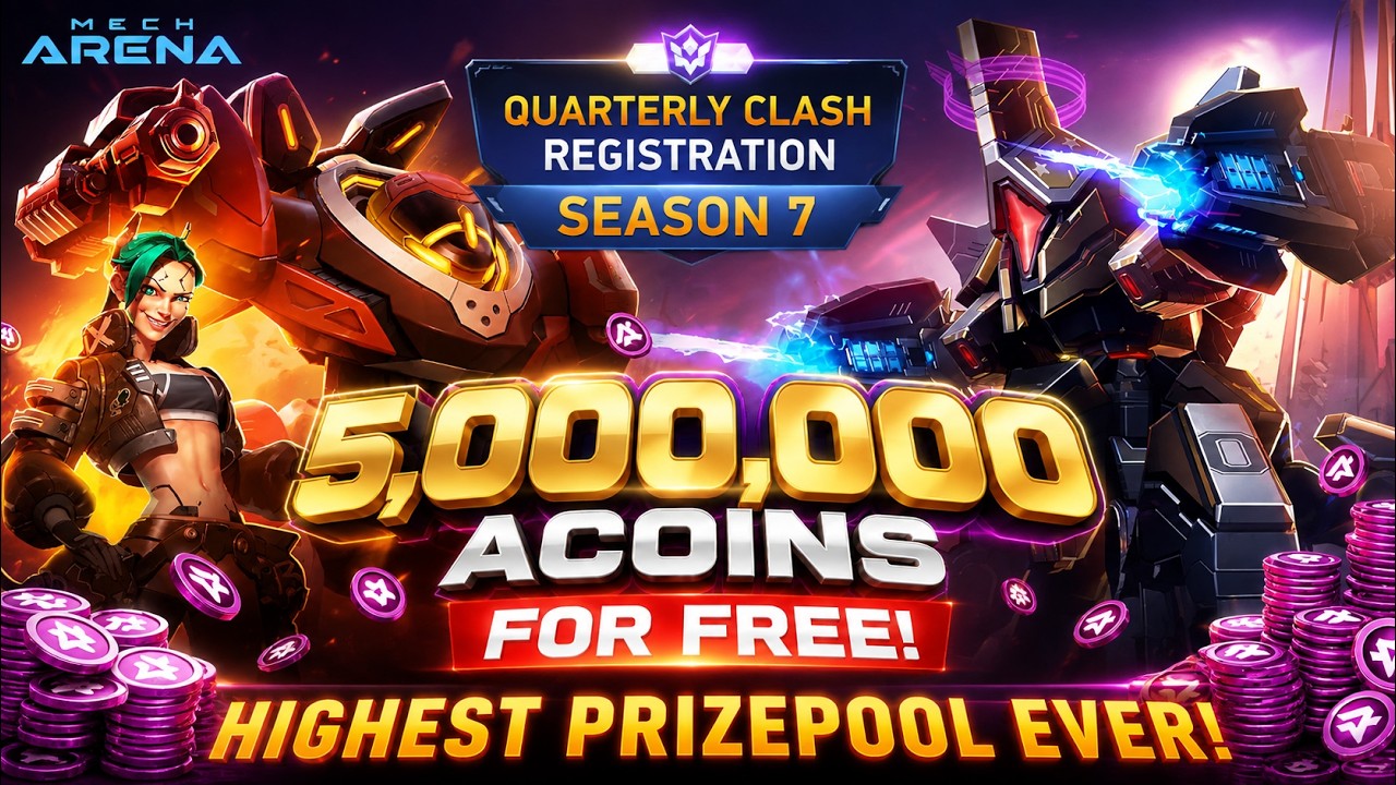 😱 5,000,000 A-COINS?! MAQC SEASON 7 IS INSANE! 🔥 EVERYTHING YOU NEED TO KNOW! | Mech Arena