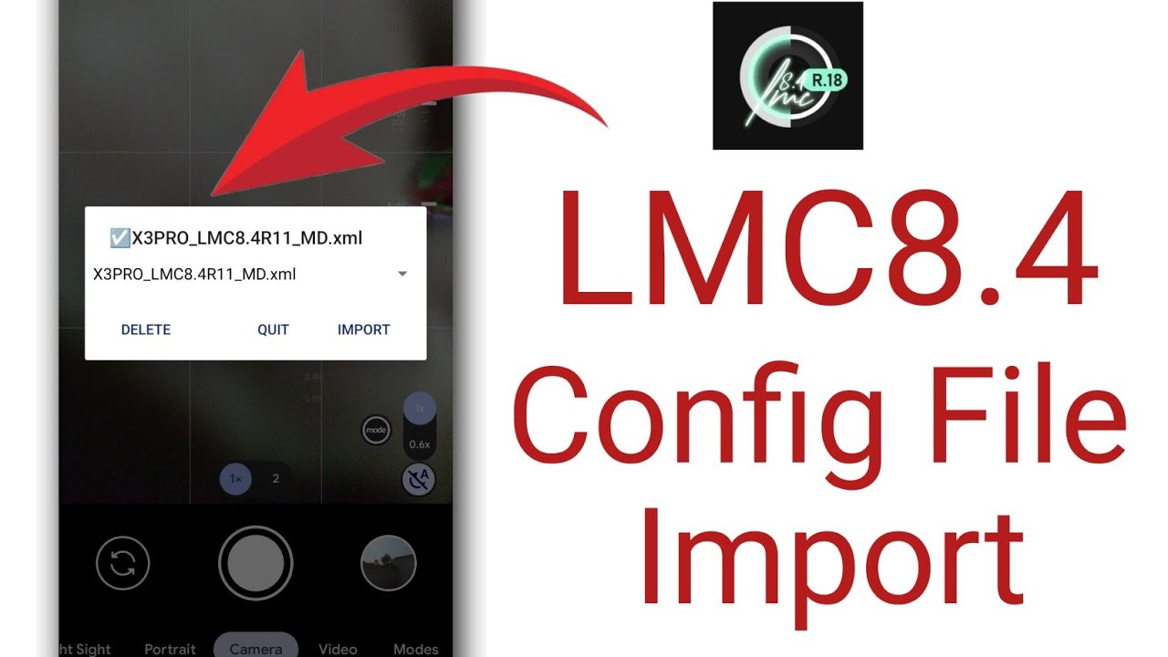 how to import config in lmc 8.4 - import config - lmc config file add kaise kare