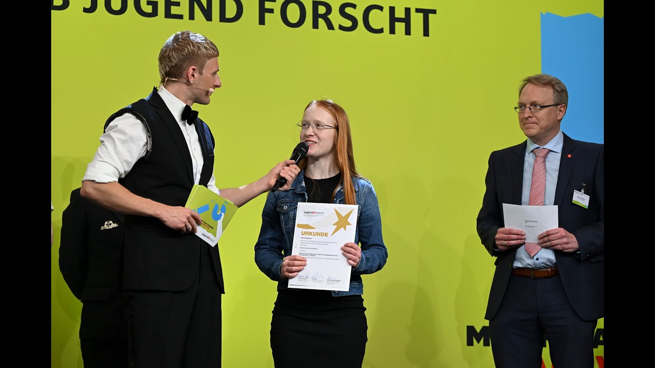 Jugend forscht Bundesfinale 2025 Sonderpreisverleihung