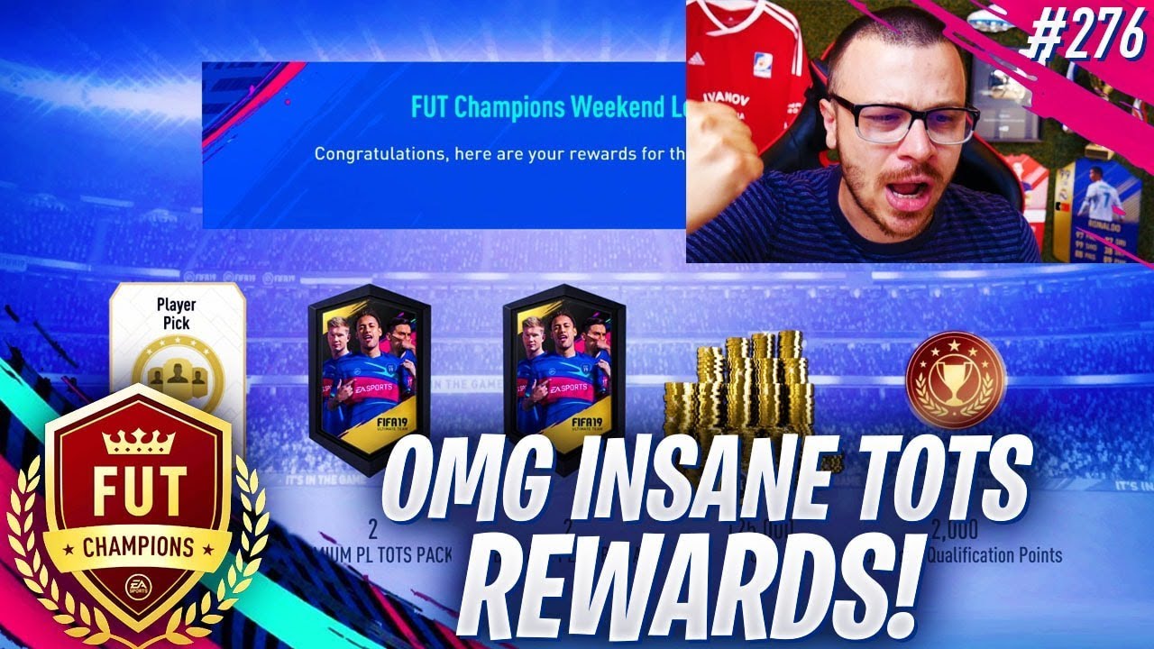 FIFA 19 OMG MY INSANE ELITE TOTS FUT CHAMPIONS REWARDS! AMAZING BUNDESLIGA TOTS PLAYER PICKS!