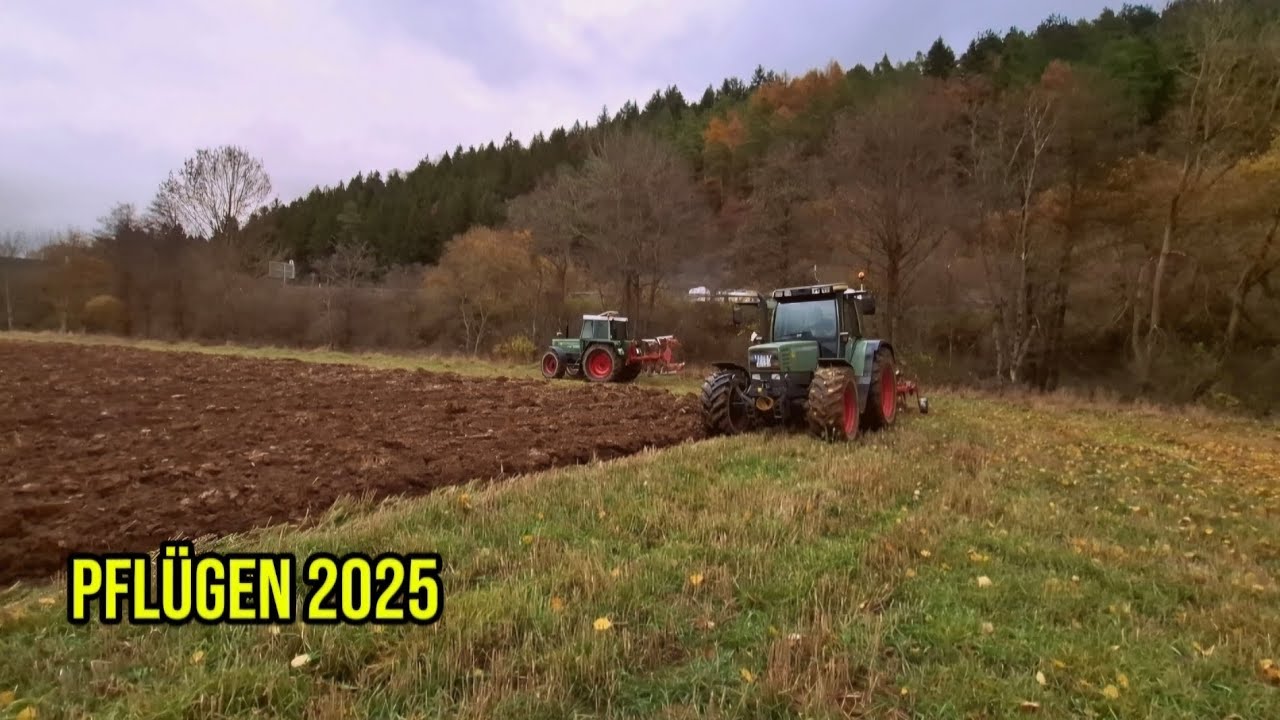 Es geht los mit Pflügen!!