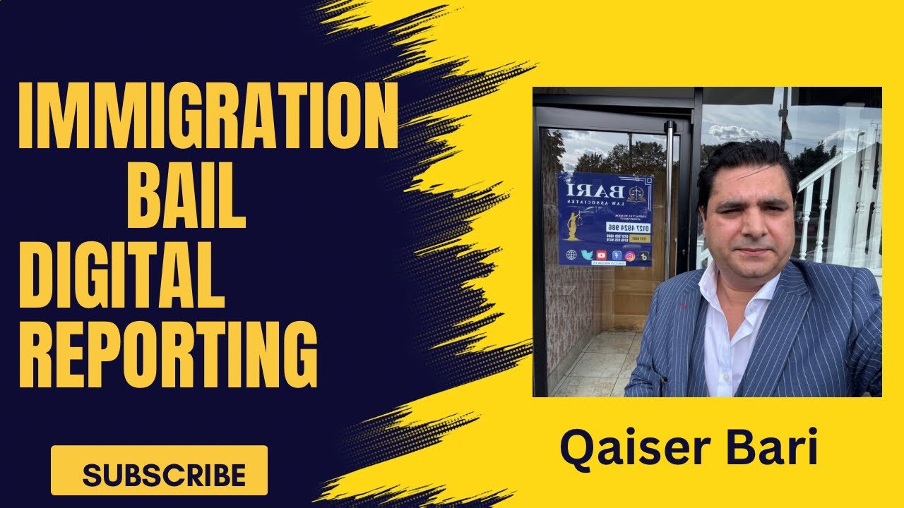 Digital reporting notification, notification of variation of your immigration bail, #immigration